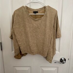 Miou Muse Women's Tan/Mustard Top